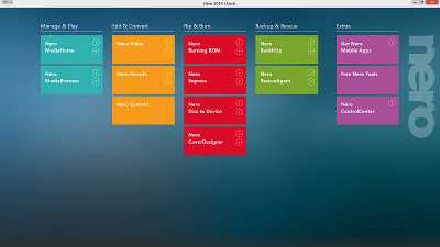 Nero 2015 Classic installer