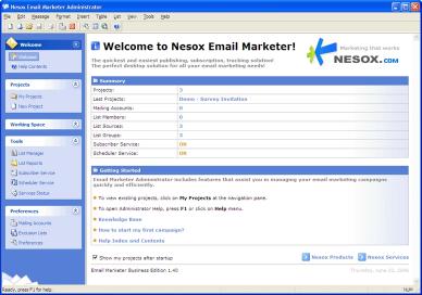 Download Nesox Email Marketer Personal Edition