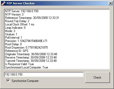 Download NTP Server Checker