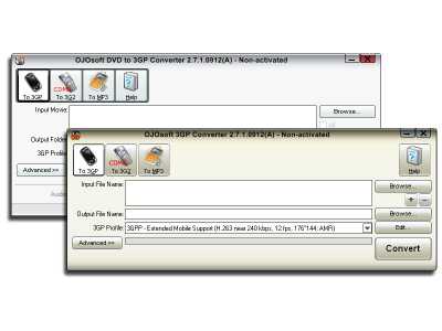 Download OJOsoft DVD 3GP Converter Suite