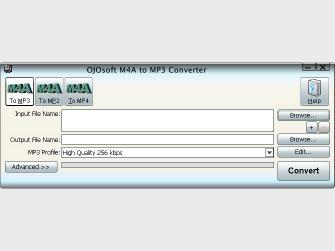 Download OJOsoft M4A to MP3 Converter