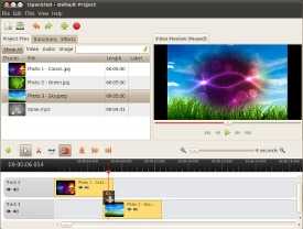 openshot video editor linux