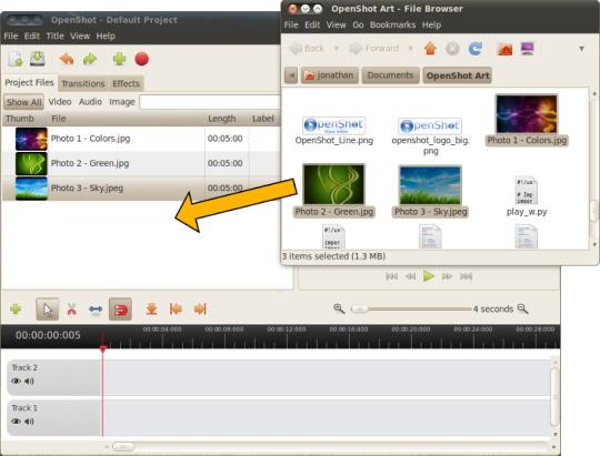 openshot video editor ubuntu