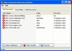 Download Opera Password Recovery Master