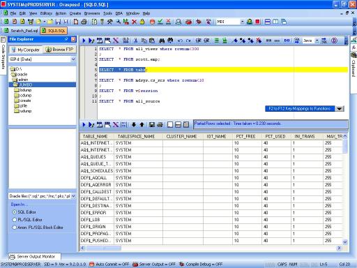 Download Oraspeed SQL Editor