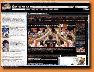 Download Oregon State Beavers IE Browser Theme