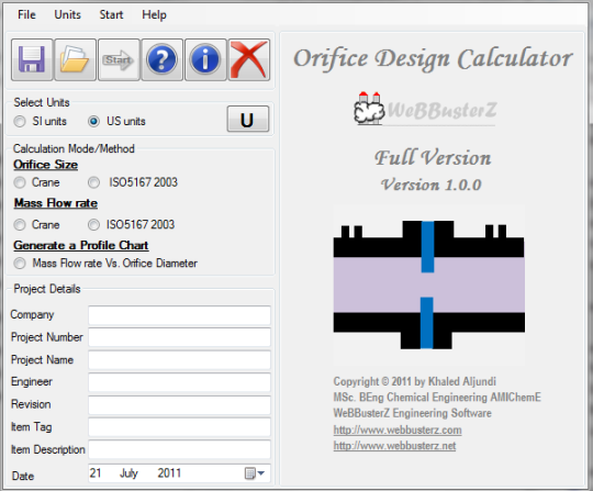 flow calculation software orifice plate calculator excel