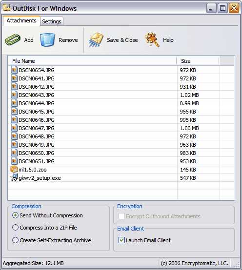 Download OutDisk FTP for Email