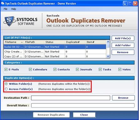 Download Outlook 2010 Duplicate Remover