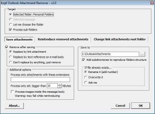 Download Outlook Attachment Remover