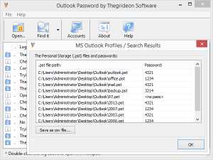 Download Outlook Password