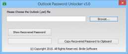 Download Outlook Password Unlocker