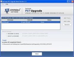 Download Outlook PST Upgrade