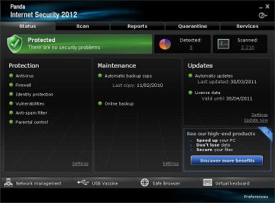 Download Panda Internet Security 2012