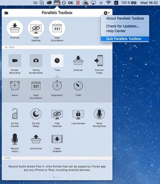 parallels toolbox for mac key