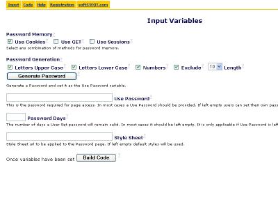 Download Password Page Protection Software