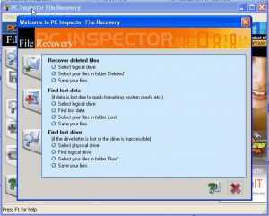 Download PC INSPECTOR File Recovery
