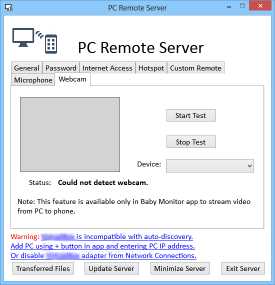 PC Remote Server