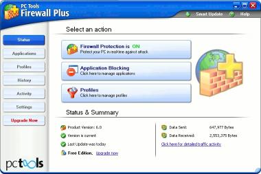 Download PC Tools Firewall Plus