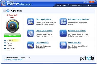 Download PC Tools Registry Mechanic