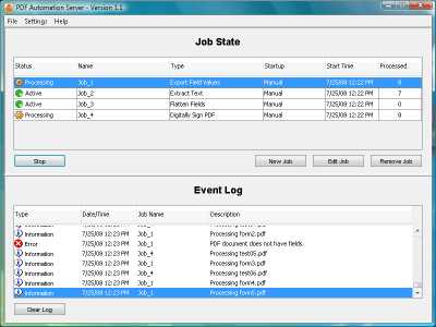 PDF Automation Server for Windows