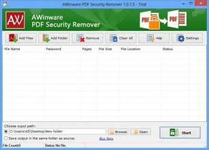 Download PDF Security Remover Application