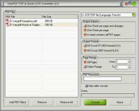 PDF to Editable Excel Converter