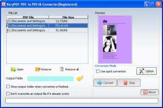PDF to PDF/A Converter