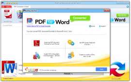PDF to Word Converter by Abdio Software