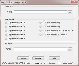 Download PDF Version Converter