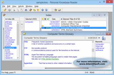 Download Personal Knowbase Reader
