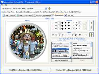 Download Personalised Clocks 2008