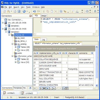 Download pgISQL (Interactive SQL for PostgreSQL)
