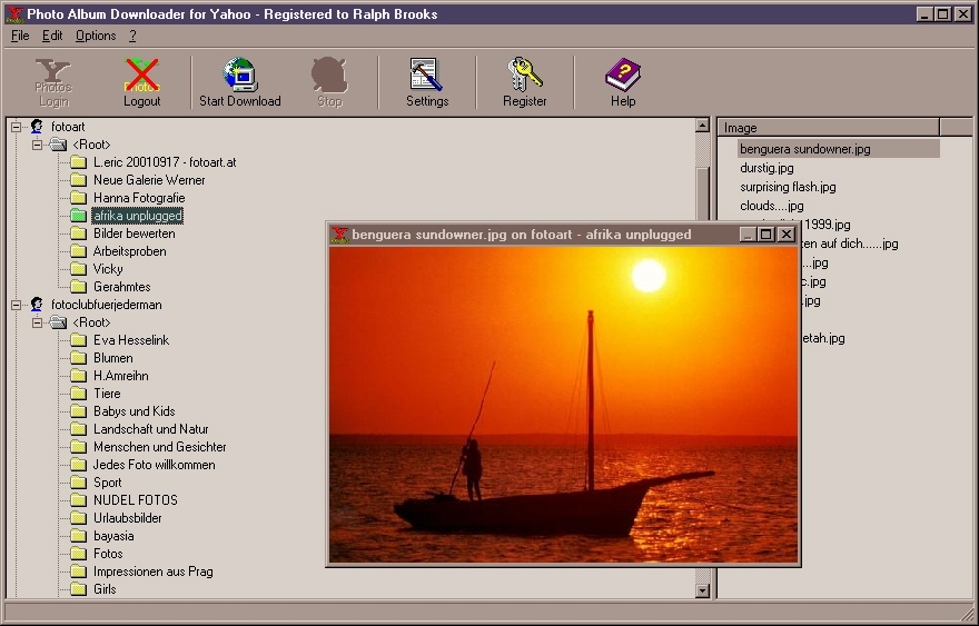 Photo Album Downloader For Yahoo Standaloneinstaller Com