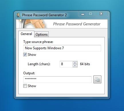 phrase password creator keypass