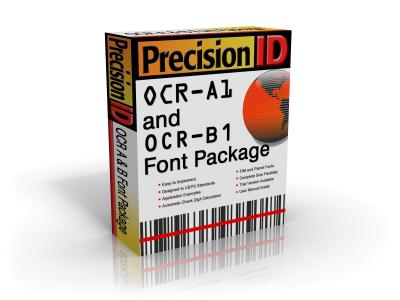 Download PrecisionID OCR Fonts