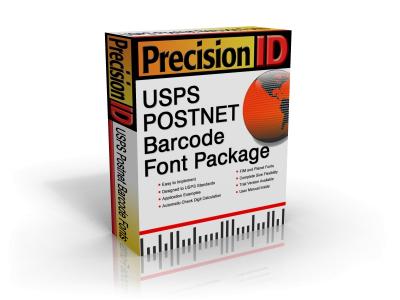 Download PrecisionID USPS Postnet Barcode Fonts
