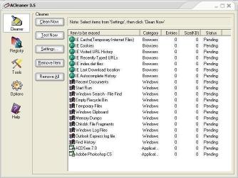 Download Privacy and Registry Cleaner