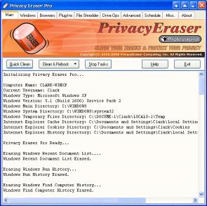 Download Privacy Eraser Pro 2009