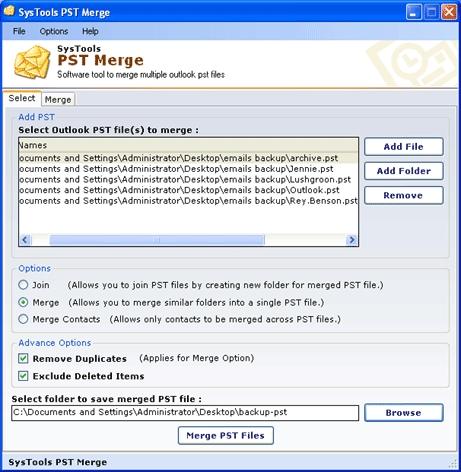 Download PST File Merger