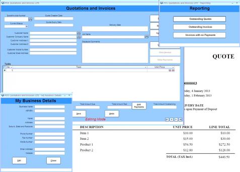 Download Quotations and Invoices LITE