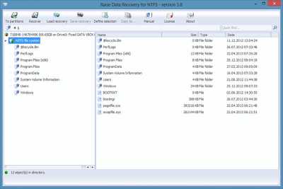 Download Raise Data Recovery for NTFS