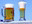 Refreshing Beer Screensaver