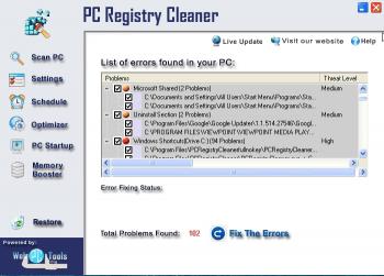 Download Registry Cleaner Software Tool