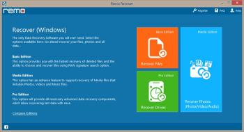 Download Remo Recover (Windows) Media Edition