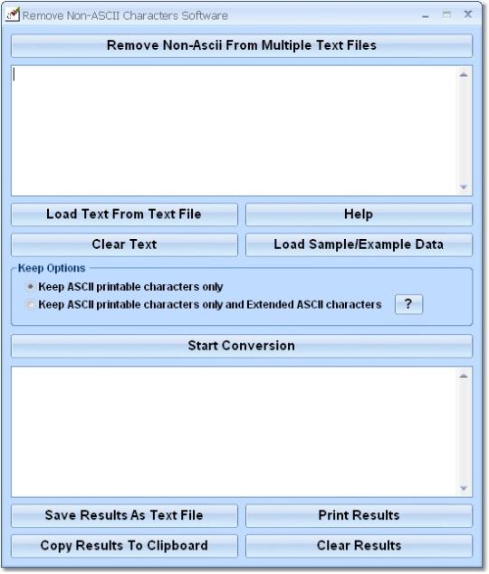 Remove Non ASCII Characters Software Standaloneinstaller