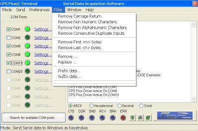 Download RS232 Software CPS Plus