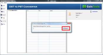SameTools cambia OST a PST Office 2013