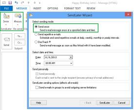 Download SendLater for Outlook