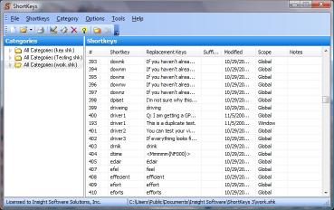 Download ShortKeys
